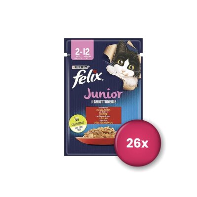 Felix Sığır Etli Yavru Kedi Konservesi 26x85 gr