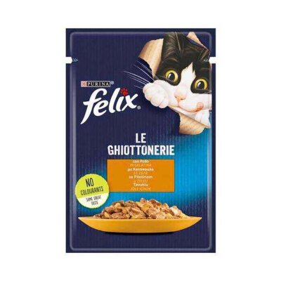 Felix Pouch Jöleli Tavuklu Yetişkin Kedi Konservesi 85 gr