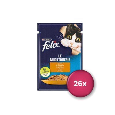 Felix Jöleli Tavuklu Yetişkin Kedi Konservesi 85 gr 26'lı