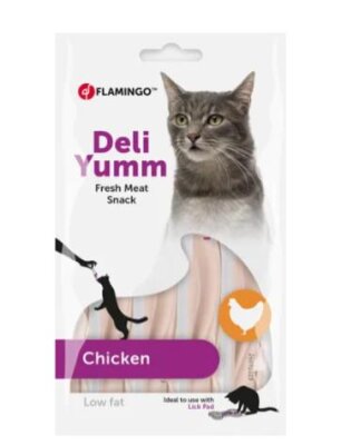 Flamingo Deli Yumm Tavuklu Krema Kedi Ödülü 14 gr x 5