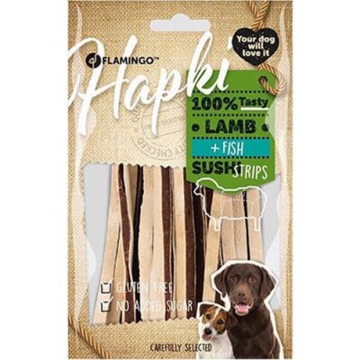 Flamingo Hapki Glutensiz Kuzu Balıklı Sushi Köpek Ödülü 85 gr