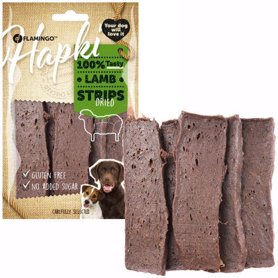 Flamingo Glutensiz Kuzulu Şerit Köpek Ödülü (85 gr)