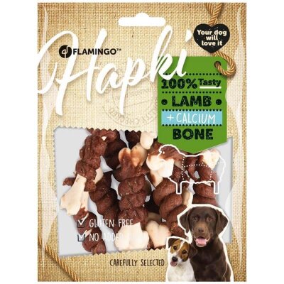 Flamingo Hapki Kuzulu Kalsiyum Kemik Köpek Ödülü 150 gr