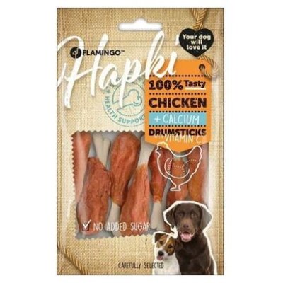 Flamingo Hapki Kalsiyumlu But Şeklinde Tavuklu Köpek Ödülü 85 gr