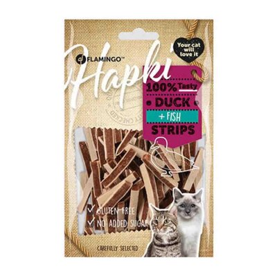 Flamingo Hapki Ördekli Balıklı Yumuşak Kedi Ödülü 85 gr