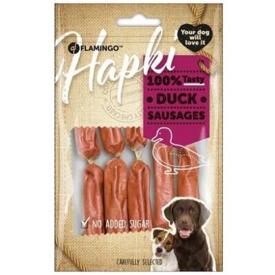 Flamingo Hapki Ördekli Sosis Köpek Ödülü 85 gr