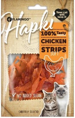 Flamingo Hapki %92,8 Tavuklu Şerit Kedi Ödülü 85 gr