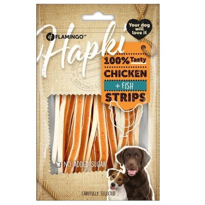 Flamingo Hapki Tavuk ve Balıklı Glutensiz Çubuk Köpek Ödülü 85 gr