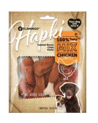 Flamingo Hapki Tavuklu 3 Çeşit Karışık Köpek Ödülü 170 gr
