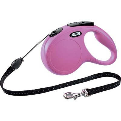 Flexi Pembe 5 m Otomatik Şerit Köpek Tasması (Large)