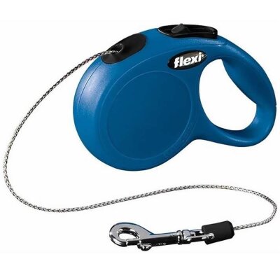 Flexi Mavi 5 m Otomatik İp Köpek Tasması (M)