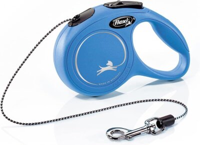 Flexi Mavi 3 m Otomatik İp Köpek Tasması (XS)