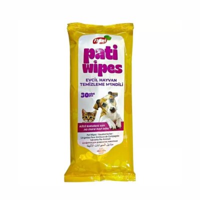 Flexi Pati Wipes Kedi Köpek Pati Temizleme Mendili 30'lu