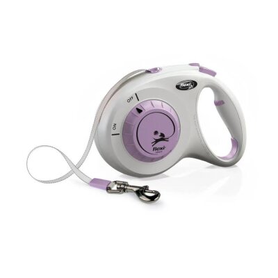 Flexi Select 0-7 m Otomatik Şerit Tasma Lila (max 25 kg)