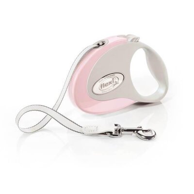Flexi Style 5 m Otomatik Frenli Şerit Köpek Tasması (Rose, M)