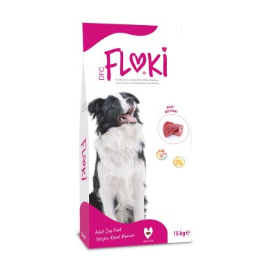 Floki Biftekli Yetişkin Köpek Maması 15 kg