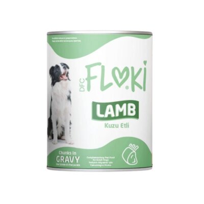 Floki Soslu Kuzu Etli Yetişkin Köpek Konservesi 400 gr