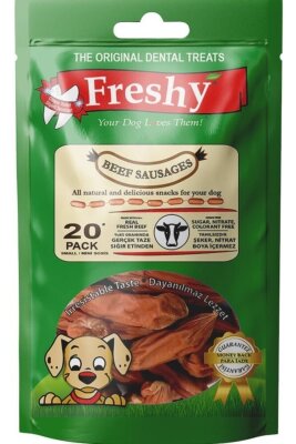 Freshy Tahılsız Mini Sosis Köpek Ödülü 100 gr (15'li Paket)