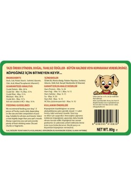 Freshy Ördekli Morina Balıklı Sandviç Dilim Köpek Ödülü 80 gr