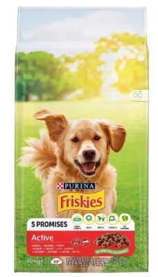 Friskies Active Biftekli Yetişkin Köpek Maması (10 kg)