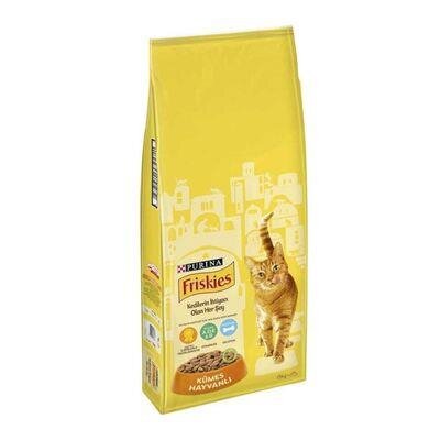 Friskies Kümes Hayvanlı Yetişkin Kuru Kedi Maması 15 kg
