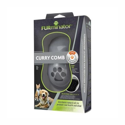 Furminator Kauçuk Dişli Kedi ve Köpek Masaj ve Yıkama Fırçası