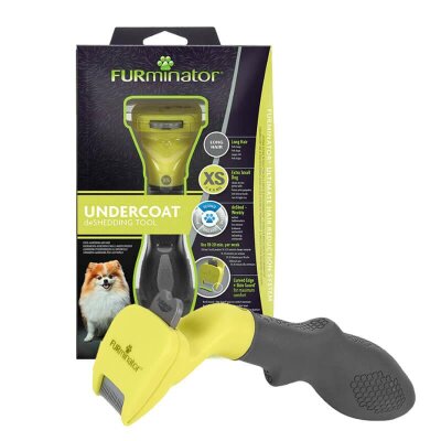 Furminator Uzun Tüylü Köpekler İçin Çelik Bakım Tarağı XS