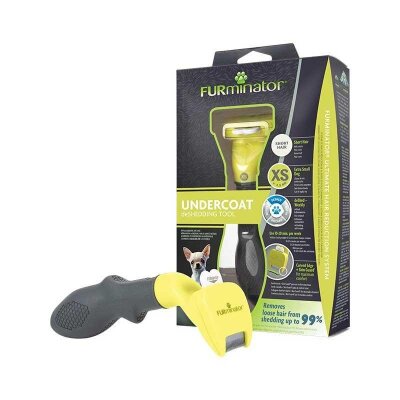 Furminator Kısa Tüylü Köpekler İçin Çelik Bakım Tarağı XS