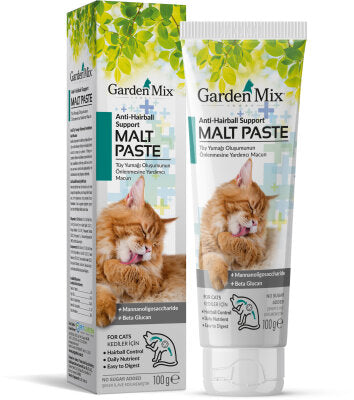 Garden Mix Tüy Yumağı Önleyici Kedi Malt Macunu 100 gr