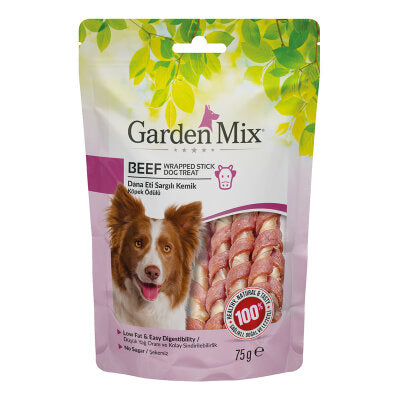 Garden Mix Dana Etli Sargılı Kemik Çiğneme Ödülü 75 gr