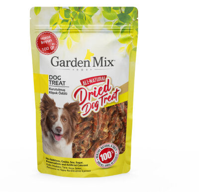 Garden Mix %100 Doğal Kurutulmuş Horoz Boyun Köpek Ödülü (100 gr)