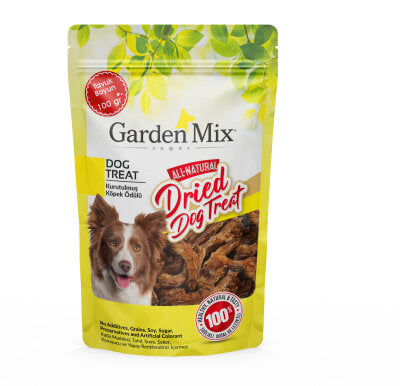 Garden Mix %100 Doğal Kurutulmuş Tavuk Boyun Köpek Ödülü (100 gr)