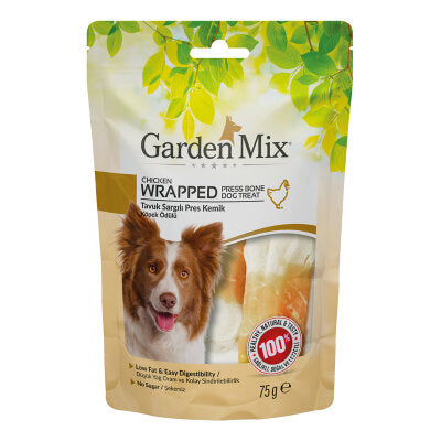 Garden Mix Sargılı Presli Kemik Çiğneme Ödülü 75 gr