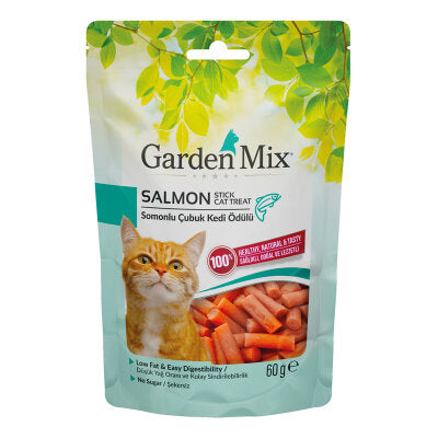 Garden Mix Somonlu Mini Kuru Kedi Ödülü 60 gr