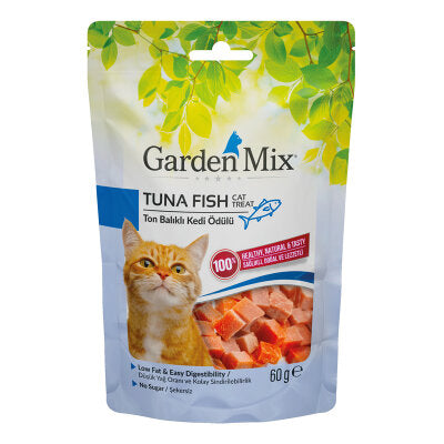 Garden Mix Ton Balıklı Kuru Kedi Ödülü 60 gr