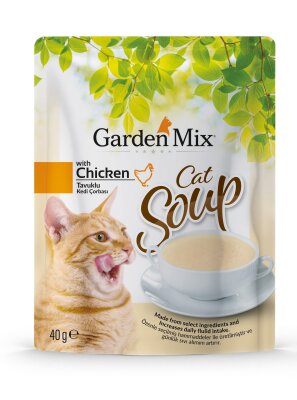 Garden Mix Tavuklu Sıvı Kedi Çorbası 40 gr