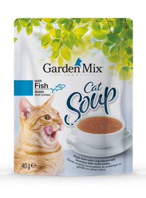 Garden Mix Ton Balıklı Sıvı Kedi Çorbası 40 gr