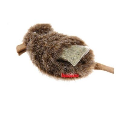 Gigwi Catnip Hazneli Peluş Fare Kedi Oyuncağı