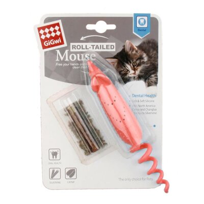 Gigwi Catnipli Fare Kedi Oyuncağı Turuncu