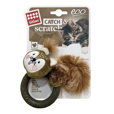 Gigwi Catnipli Sincap Peluş Kedi Oyuncağı