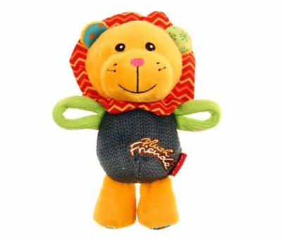 Gigwi Plush Friendz Sesli Aslan Peluş Köpek Oyuncağı