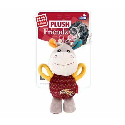 Gigwi Plush Friendz Sesli Eşek Peluş Köpek Oyuncağı 15 cm