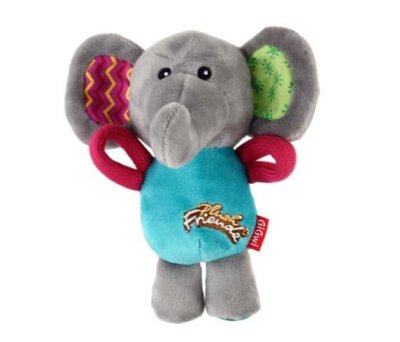 Gigwi Plush Friendz Sesli Fil Peluş Köpek Oyuncağı