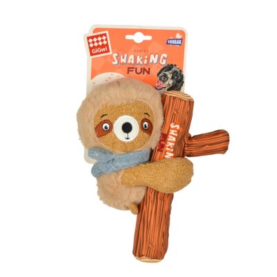 Sesli Tembel Hayvan Peluş Köpek Oyuncağı 20 cm