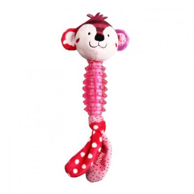 Gigwi Suppa Puppa Sesli Maymun Diş Kaşıma Köpek Oyuncağı 23 cm