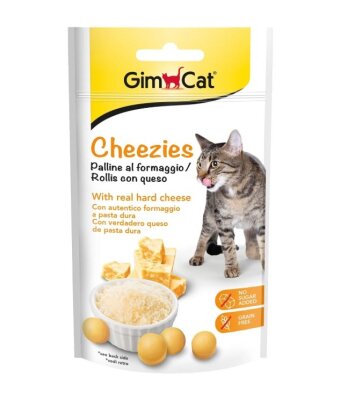 Gimcat Cheezies Peynirli Kedi Ödül Tableti 50 gr
