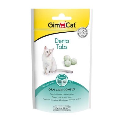 Gimcat Ağız ve Diş Sağlığı Kedi Ödül Tableti 40 gr