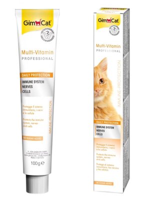 Gimcat 12 Vitaminli Kedi Multivitamin Macunu 100 gr