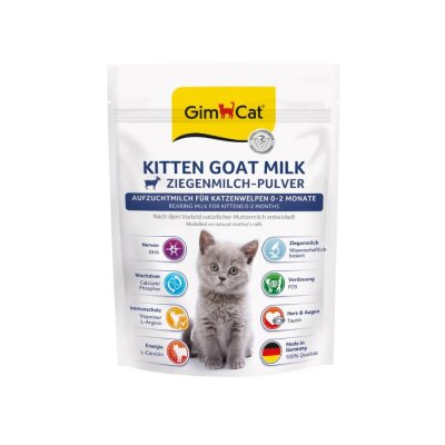 GimCat Keçi Sütlü Yavru Kedi Süt Tozu 200 gr