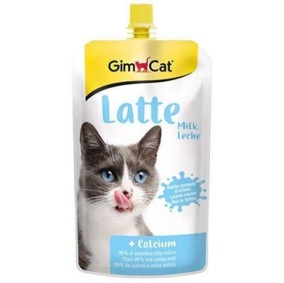 Gimcat Latte Laktozu Azaltılmış İçime Hazır Kedi Sütü 200 ml